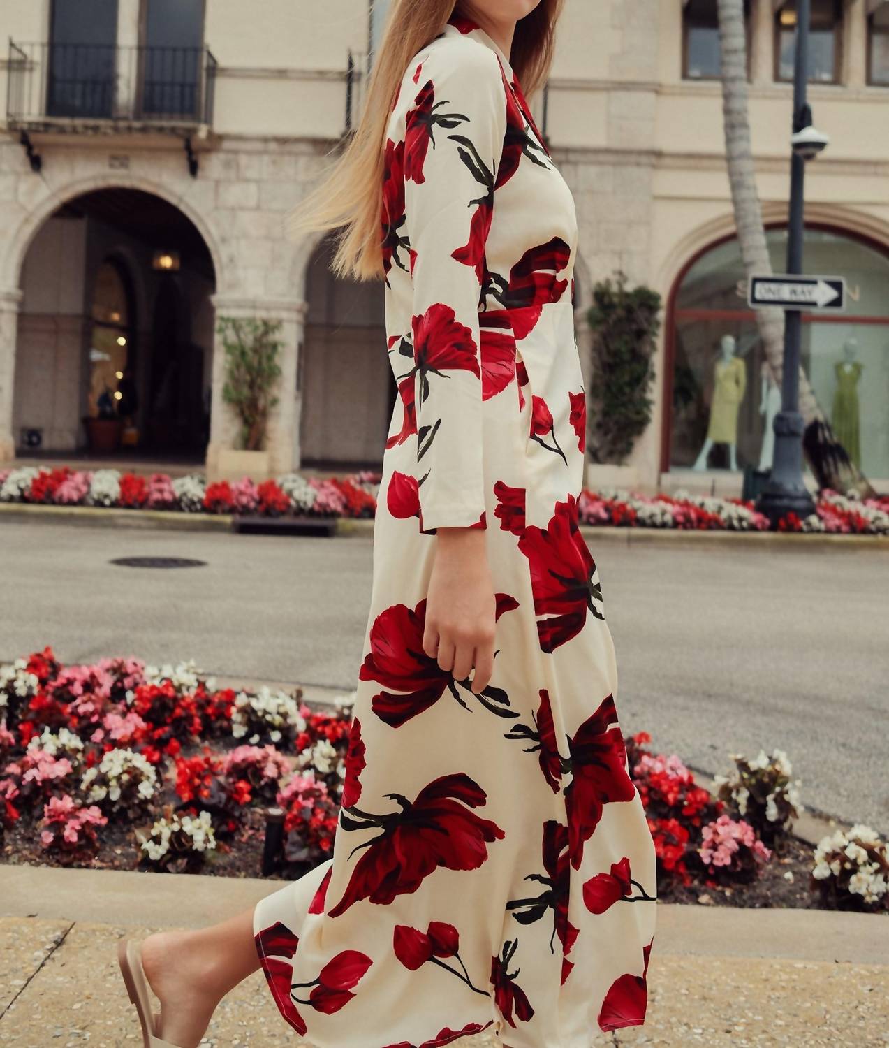 Profile Nyc - Rose Faux Wrap Dress