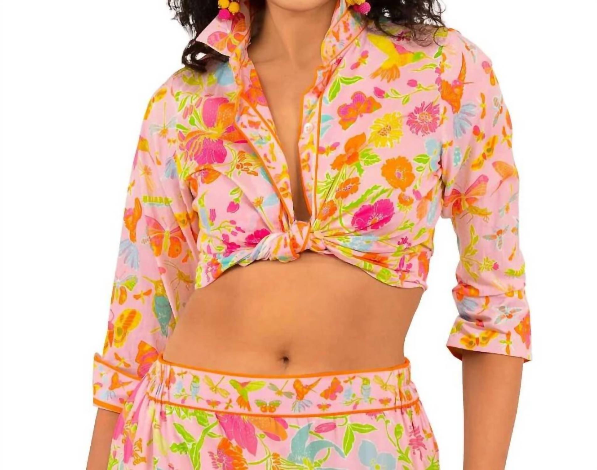 Gretchen Scott - Birds And Bees Boyfriend Shirt