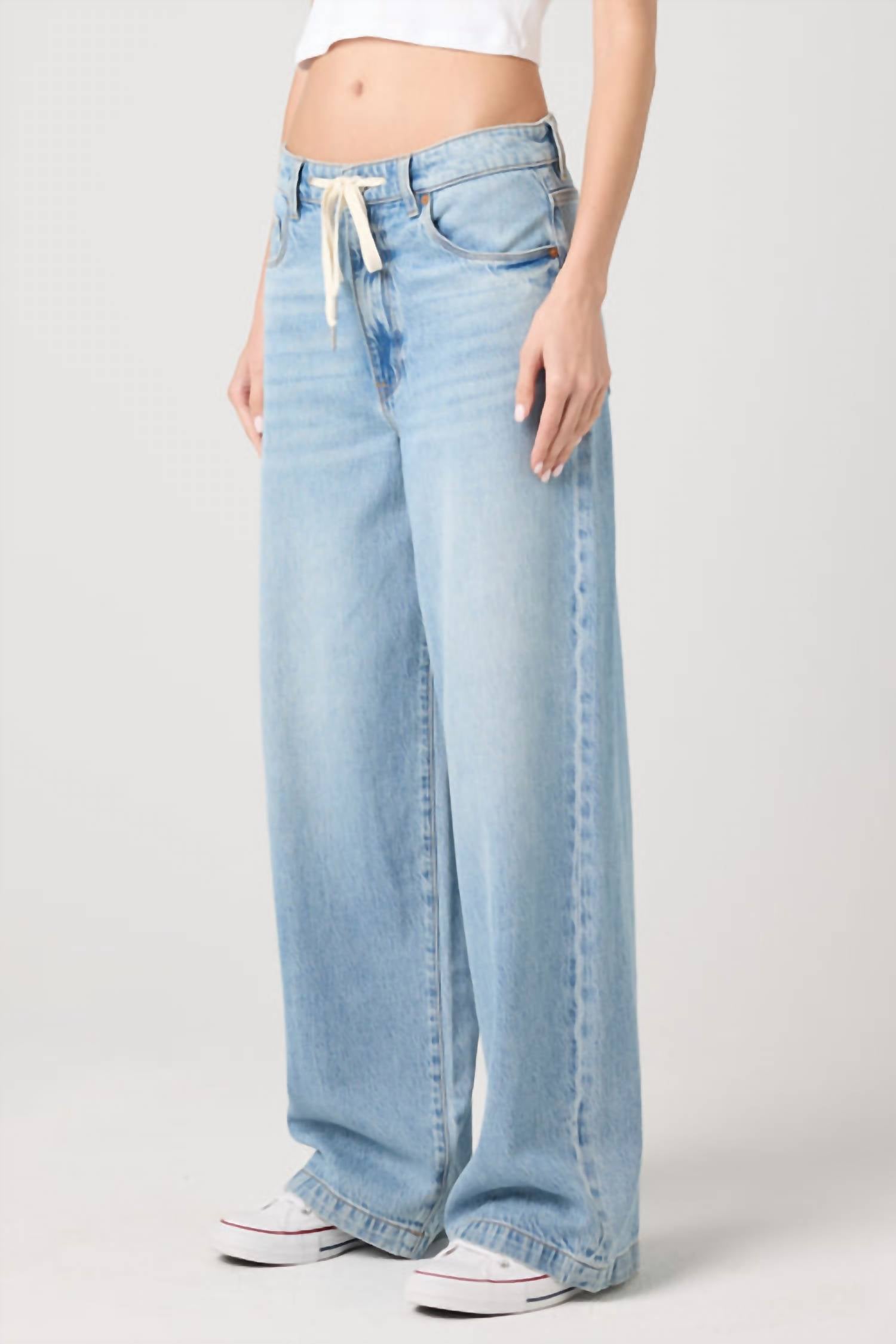 Blanknyc - Low Rise Baggy Fit Denim Jean