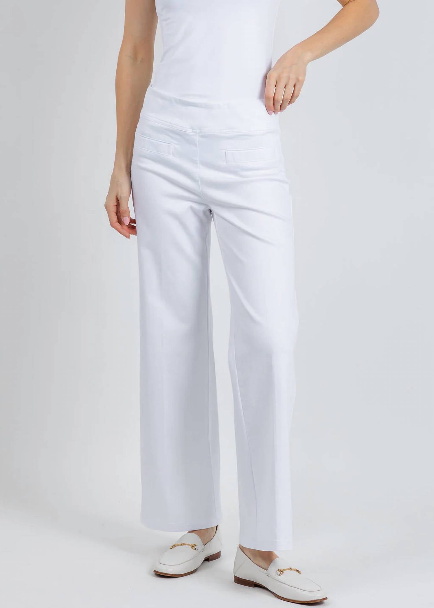 Elliott Lauren - Modern Twill Wide Leg Pants - 29"