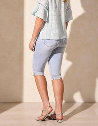 Tribal - Gauze Eyelet Top