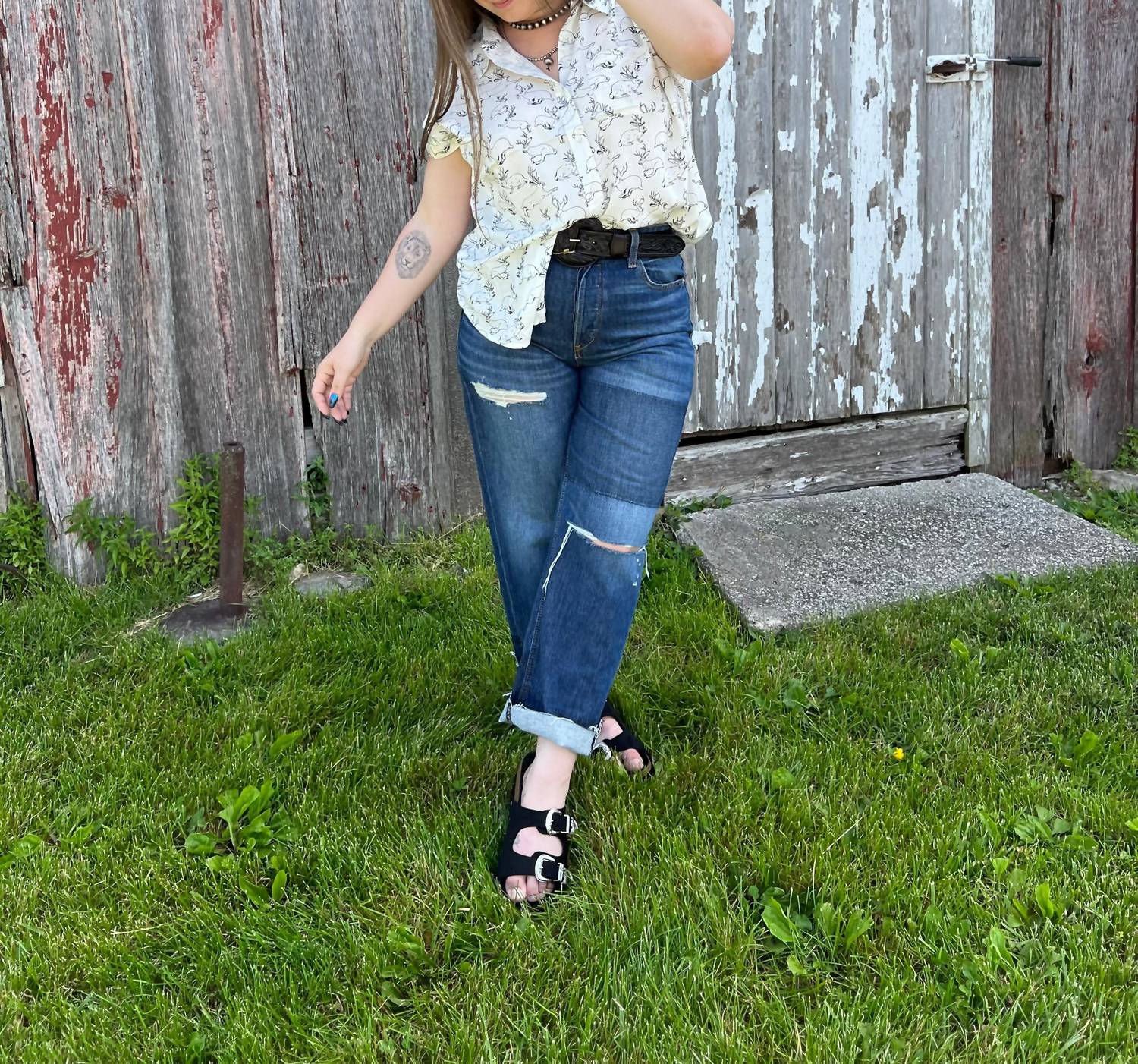 Ariat - Jazmine Tomboy Straight Leg Jeans