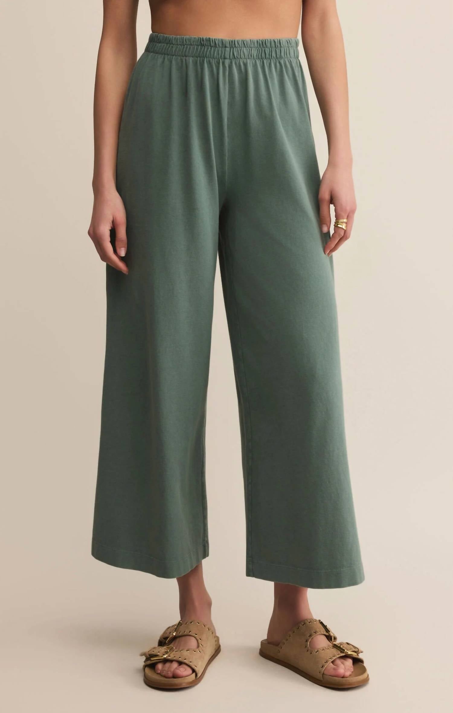Z Supply - Scout Jersey Flare Pants