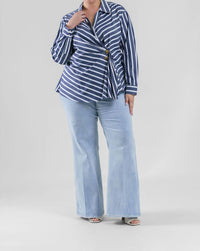 Tanya Taylor - Orla Long Sleeve Top - Plus Size