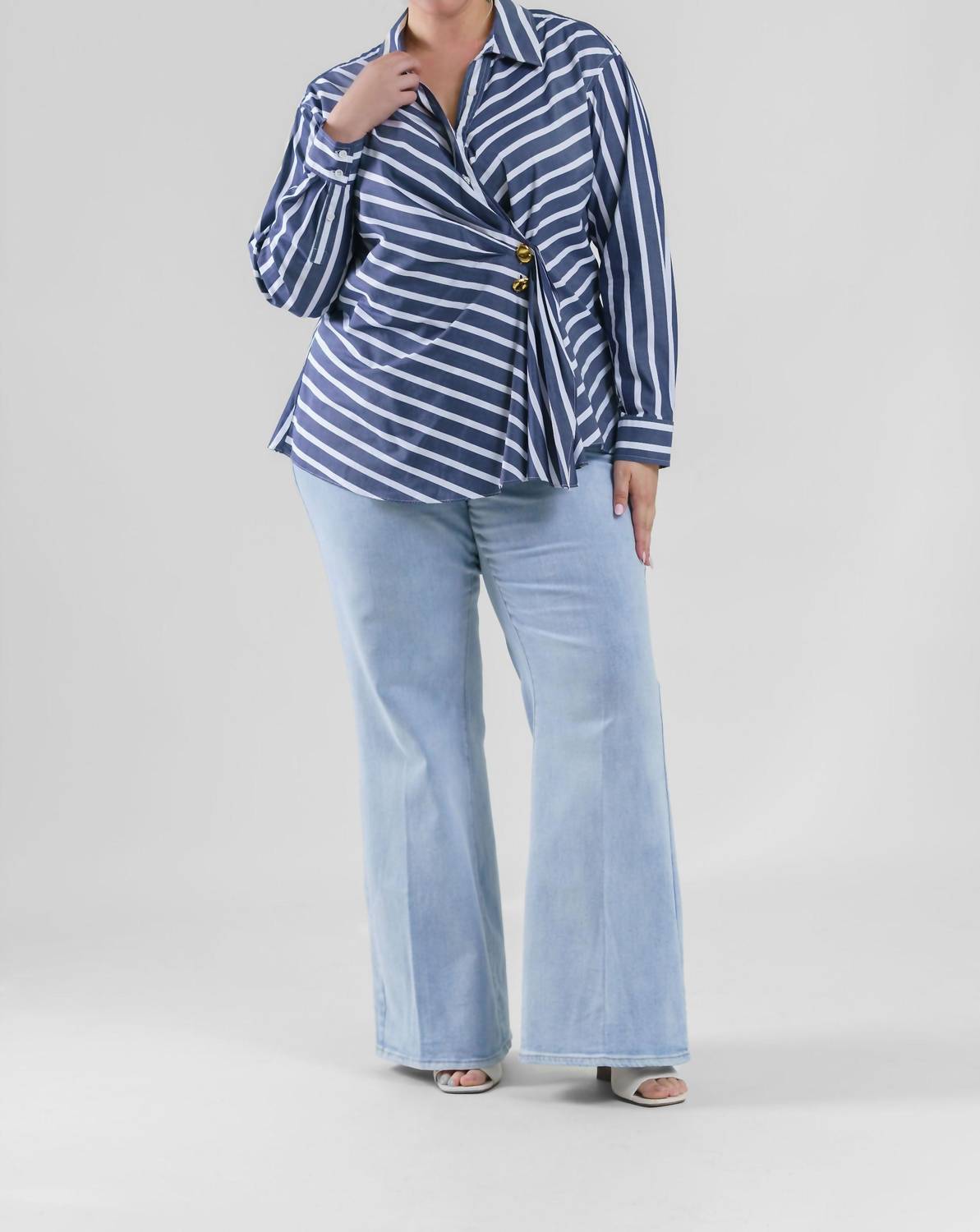 Tanya Taylor - Orla Long Sleeve Top - Plus Size