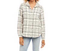 Karen Kane - Brenna Plaid Shirt