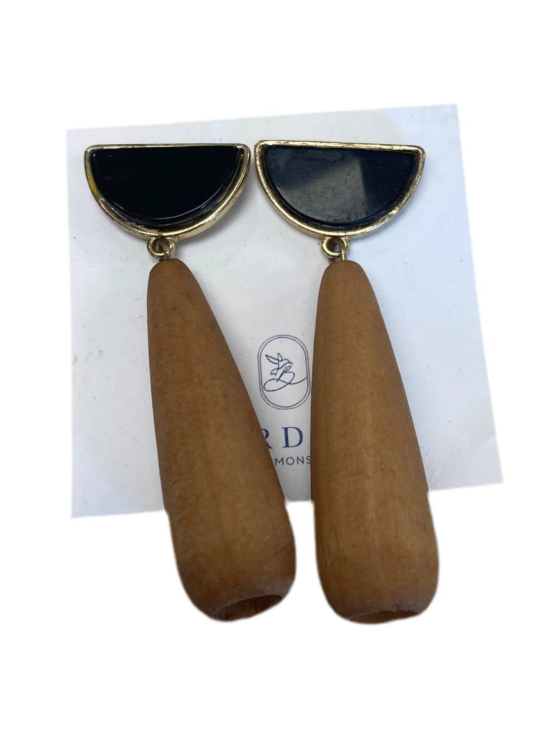 Audrey Allman Designs - Women's Wood Drop Earring