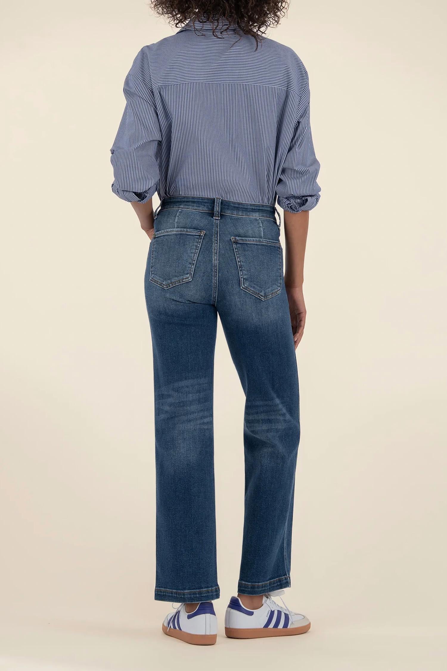 Kut From The Kloth - Pattie High Rise Straight Leg Jean