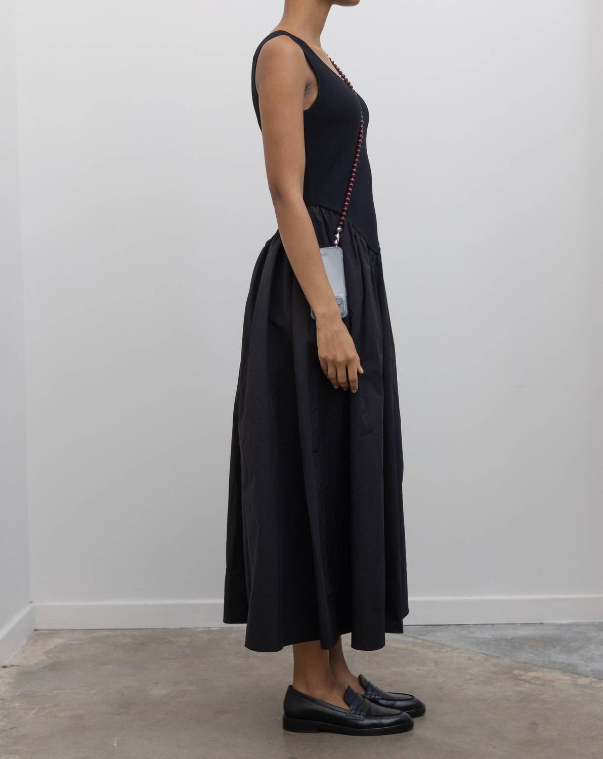 Collective - Ribbed Knit Full Maxi Dress
