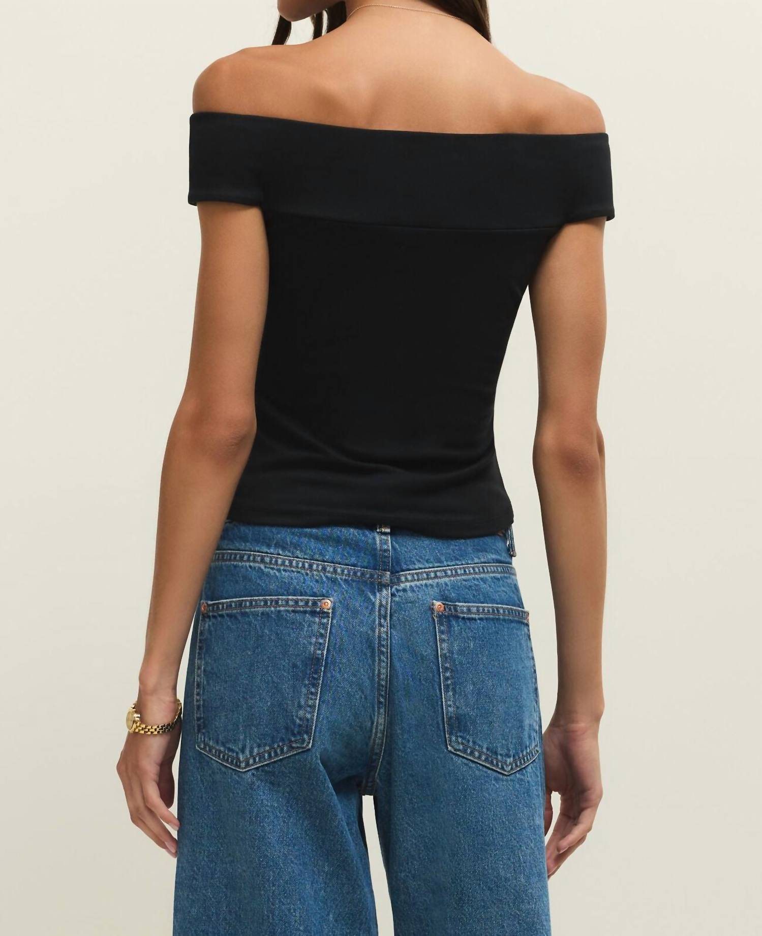 Z Supply - Delilah Second Skin Off Shoulder Top