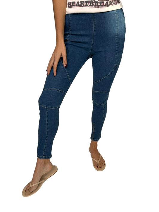 Women's Bella Moto High Rise Skinny Jean