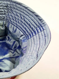 Romualda - Women's Bleu Glace Boa Bucket Hat
