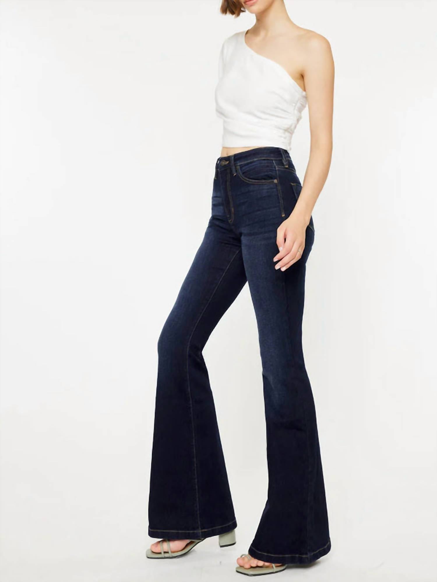 Kancan - Roel High Rise Super Flare Jeans