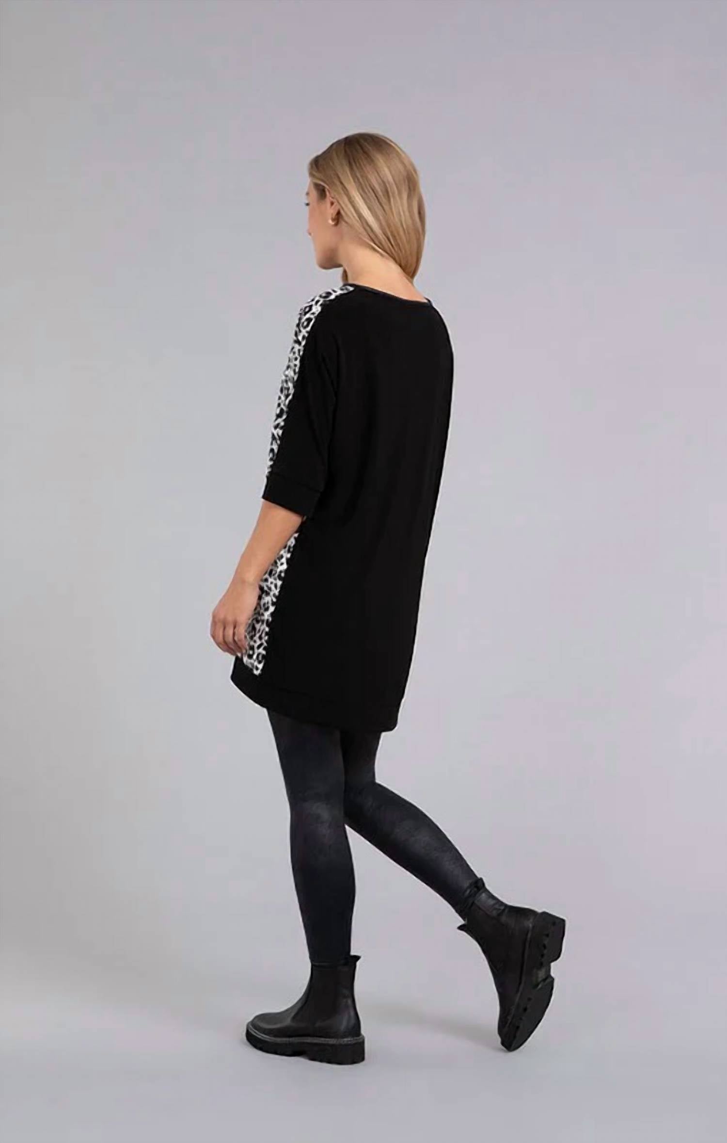 Sympli - Satin Tunic Top