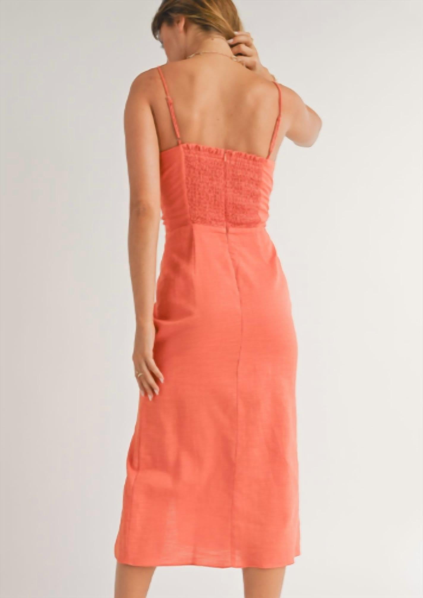 Sage The Label - Roam Around Cutout Midi Dress