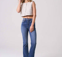 Sneak Peek - Trista High Rise Ultra Stretch Flare Jeans