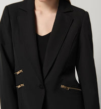 Joseph Ribkoff - ZIP ACCENT BLAZER