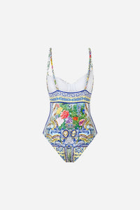Camilla - Eyelet Tie Triangle One Piece