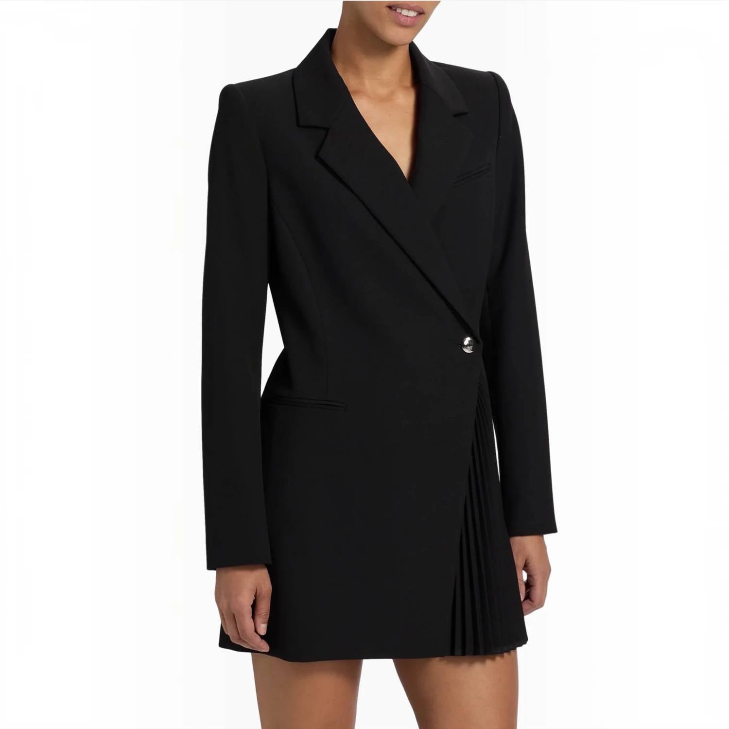 A.L.C. - Callen Pleated Blazer Mini Dress