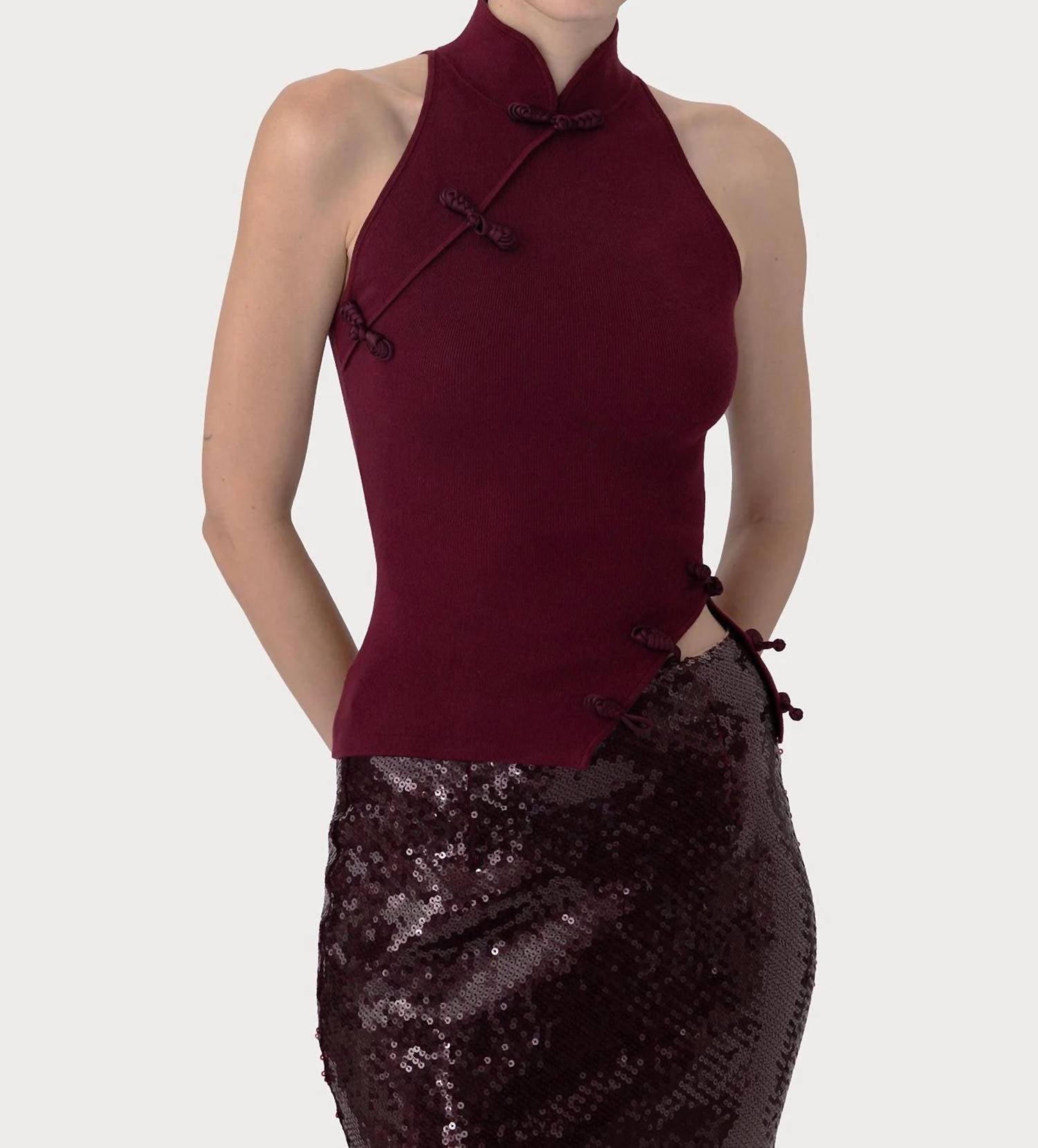 Sau Lee - Dunn Knit Top
