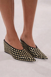 Azalea Wang - Women's Neiza Studded Wedge Mule