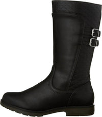 Stride Rite Little Kid's Sage Boot in black - kids' boots - detail view