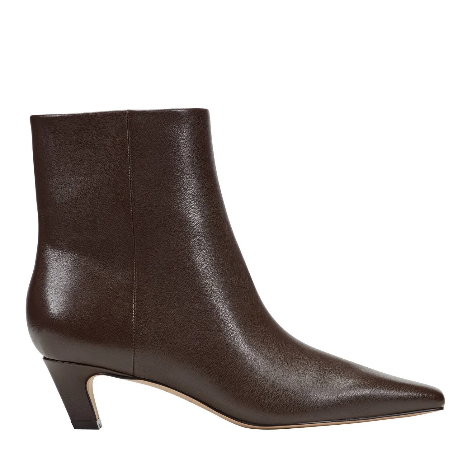 Marc Fisher - Women's Danai Kitten Heel Leather Ankle Bootie