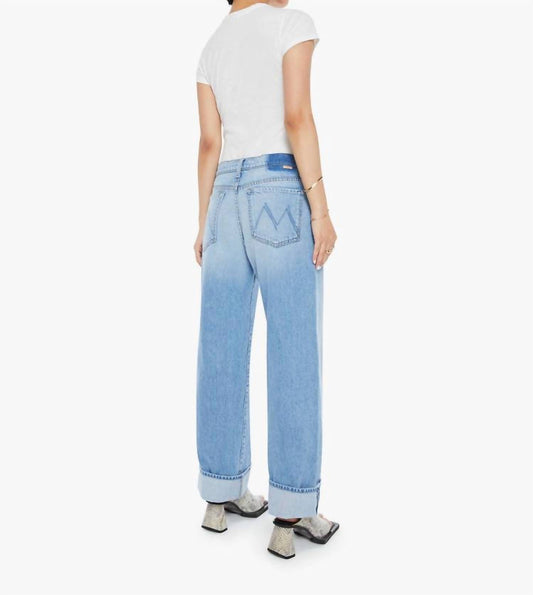 Mother - Women's The Lil Dodger Button Hover Cuff Jeans