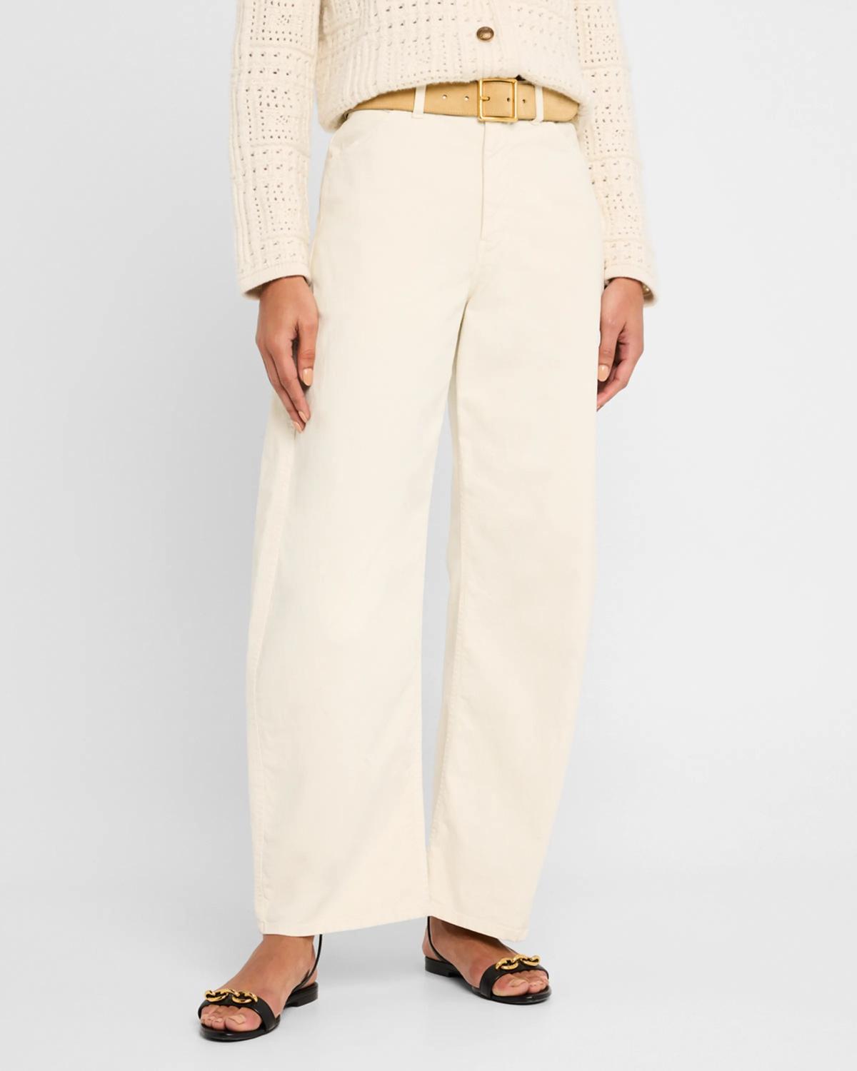 Nili Lotan - Tribeca Barrel-leg Pant