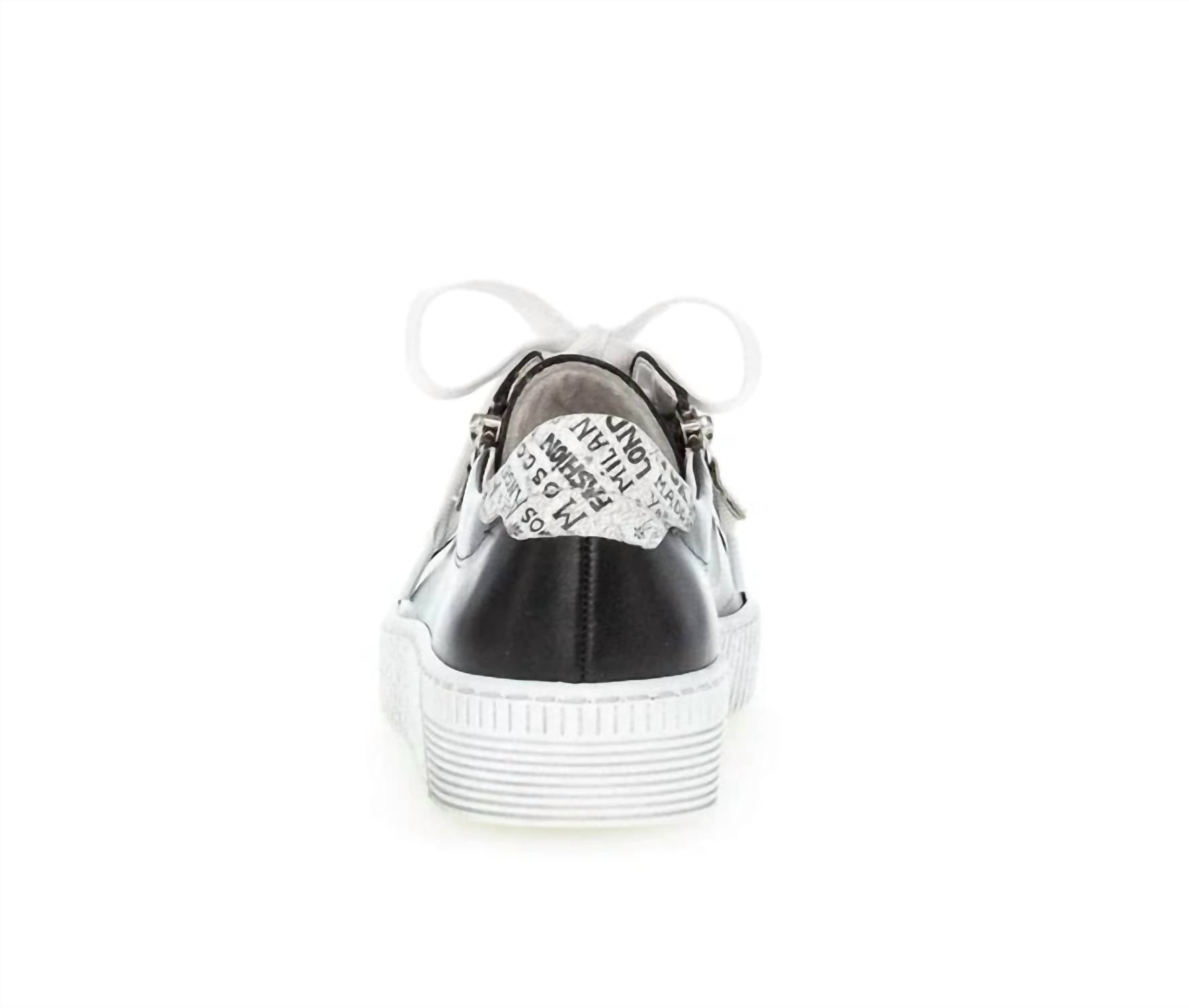 Gabor - Women's Leather With Side Zip Sneaker