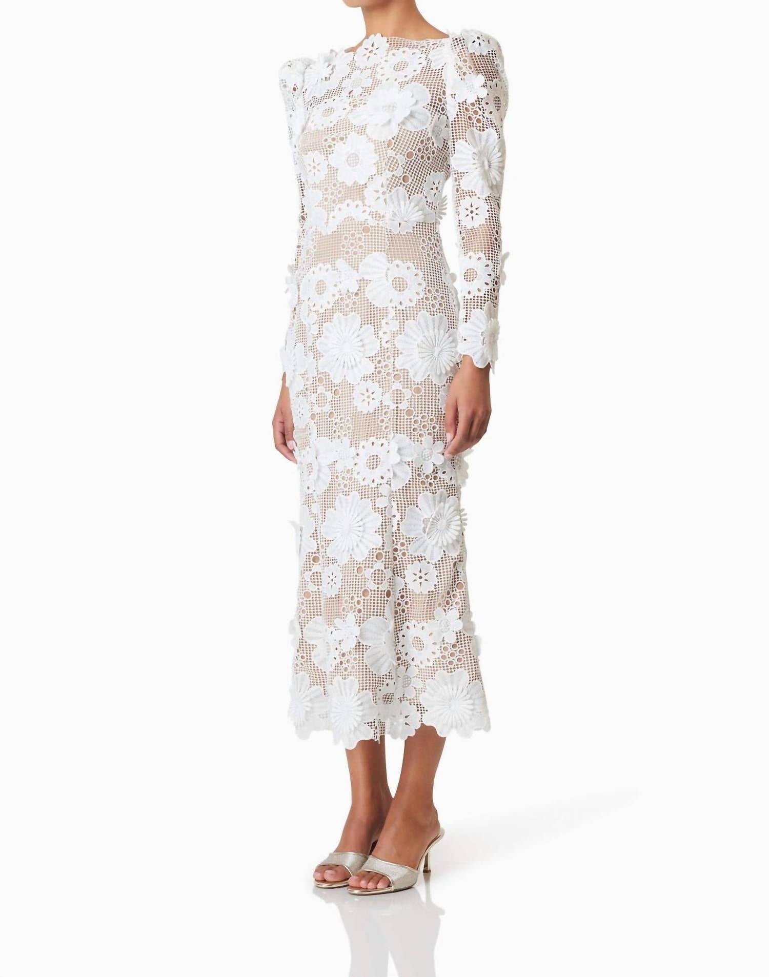 Elliatt - Autumn Long Sleeve Cocktail Dress