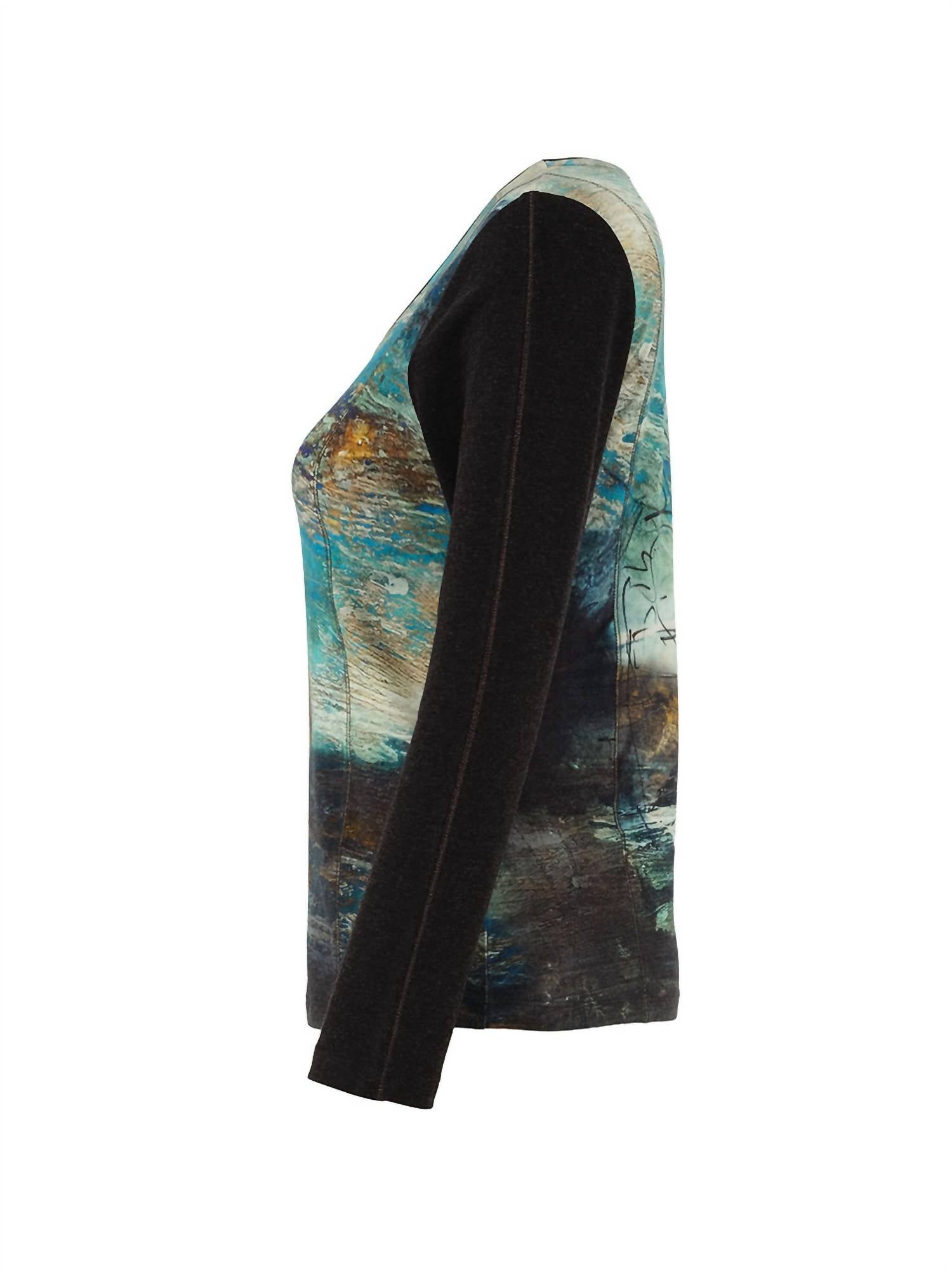 Dolcezza - Women's Life's Too Short Simple Art Long Sleeve Top