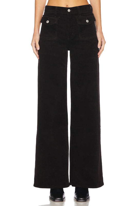 Citizens Of Humanity - Raven Patch Pocket Wide Leg Corduroy Jeans