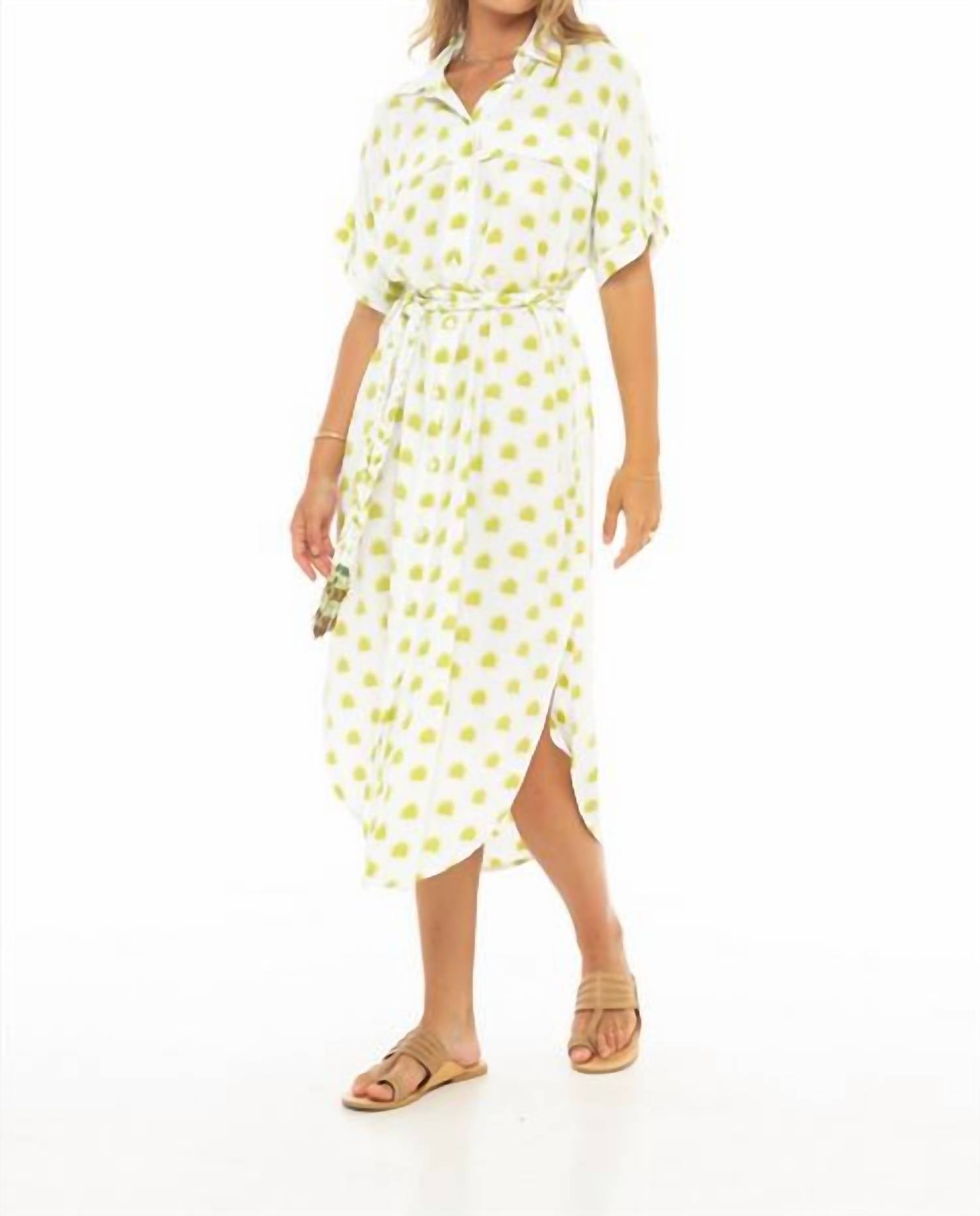 Skemo - Palm Button Down Dress