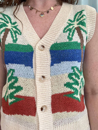 Sadie & Sage - Palms Sweater Vest
