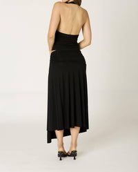 Cotton Candy LA Santa Monica Skirt in black - women's skirt - alternate view