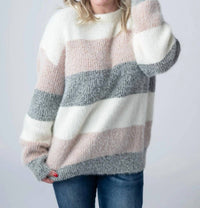 Michelle Mae - Oversized Pullover Comfy Sweater