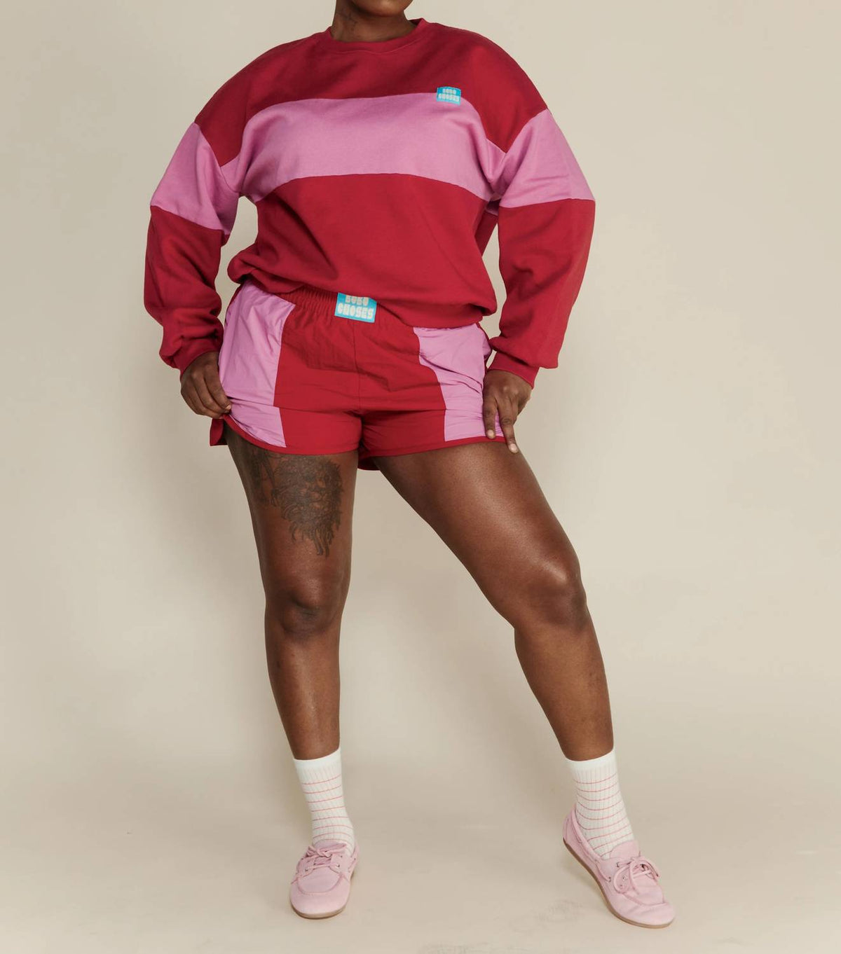 Bobo Choses - Color Block Relaxed Sweatshirt