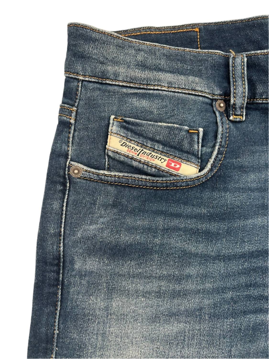 Diesel - Men's D-strukt Skinny Fit Joggers Denim Jeans