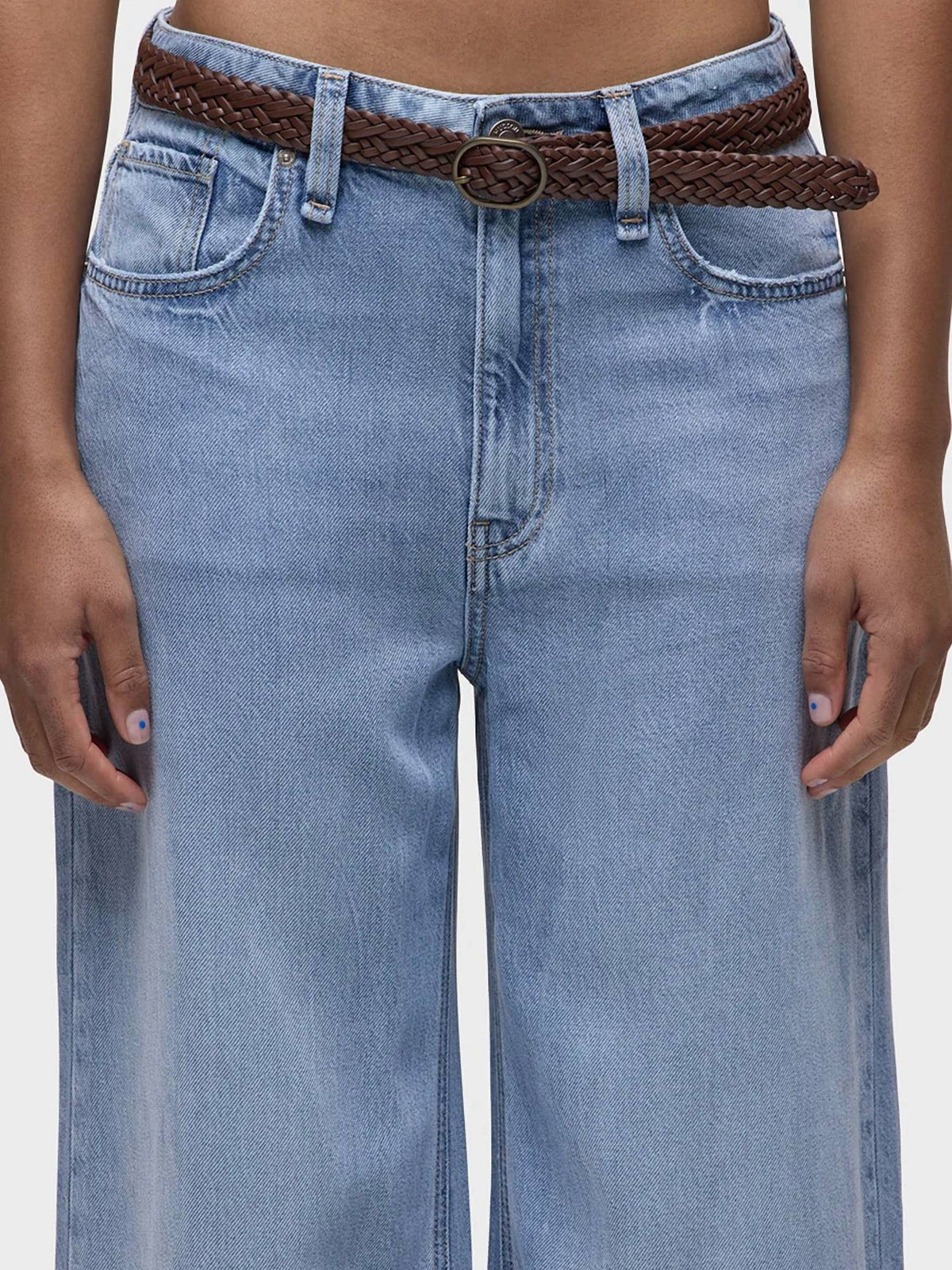 Hudson - Jodie Lightweight Loose Fit Wide Leg Jeans