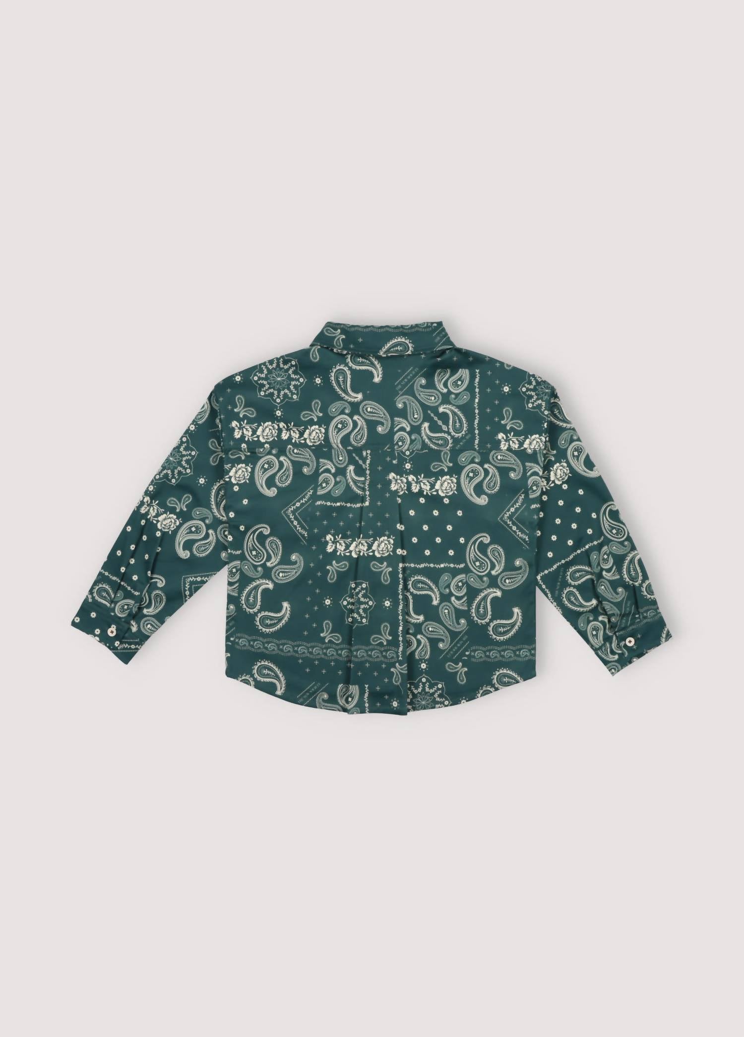 The New Society - Kid's Gallen Paisley Shirt