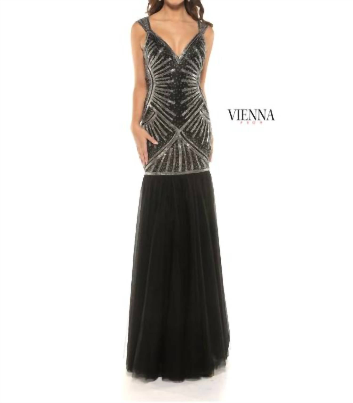 Xoxo - Sleeveless Long Gown