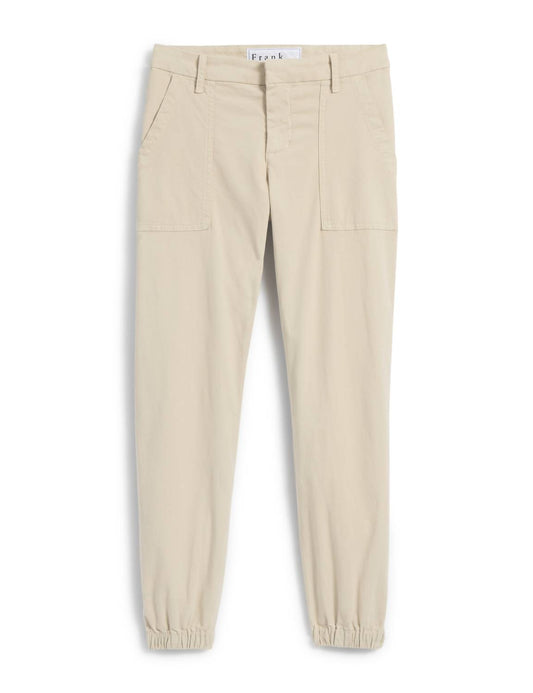 Frank & Eileen - Foxrock Italian Stretch Cotton Utility Jogger