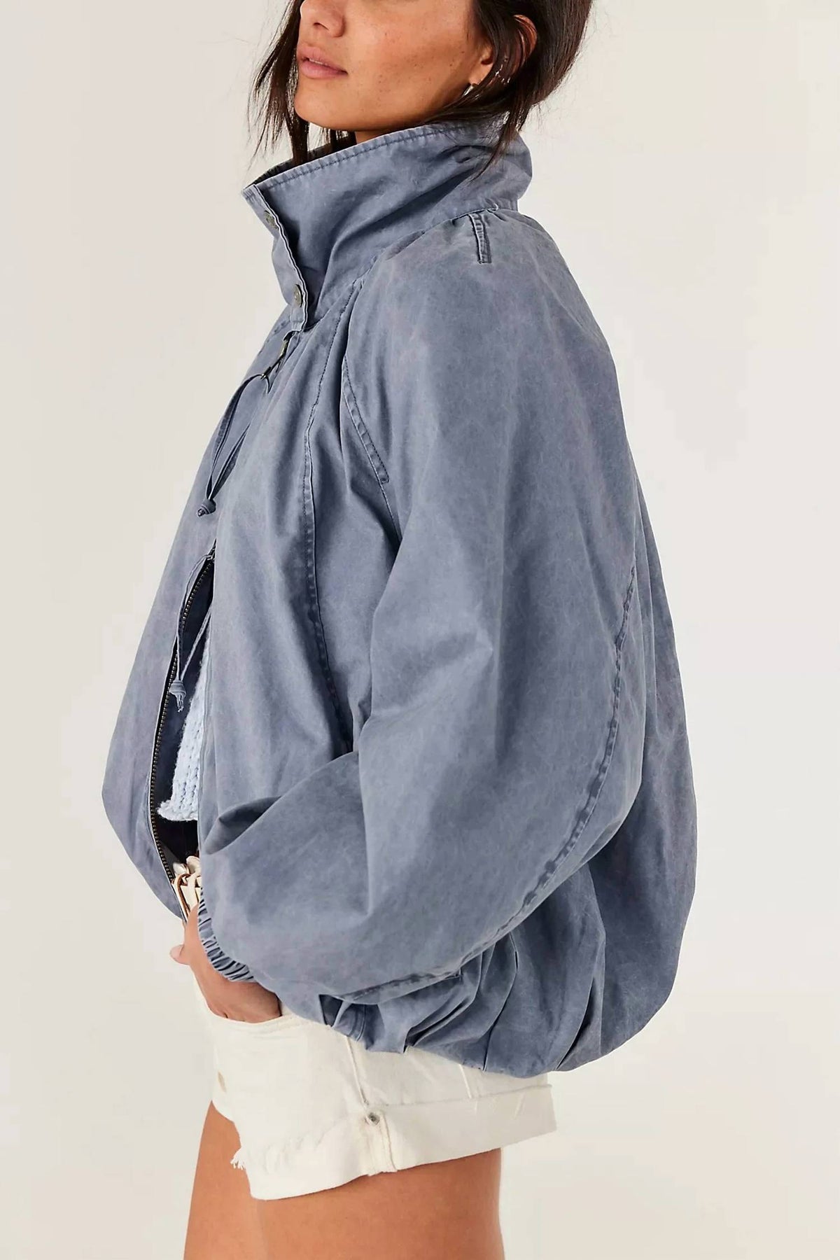Free People - Chelsea Funnel-neck Jacket