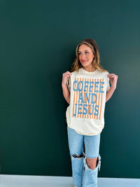 Worthy Wear - Women's Coffee And Jesus Top