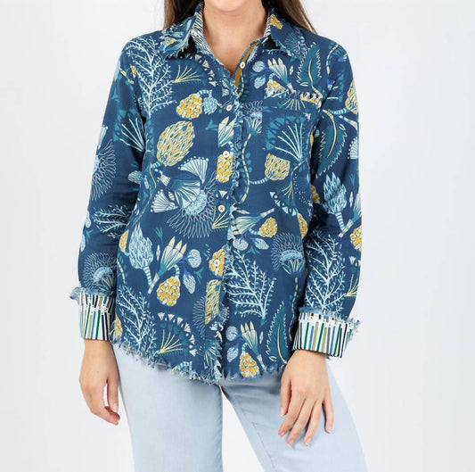 Dizzy-Lizzie - Cape Cod Frayed Shirt
