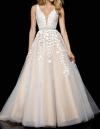 Sherri Hill - Lace Ball Gown