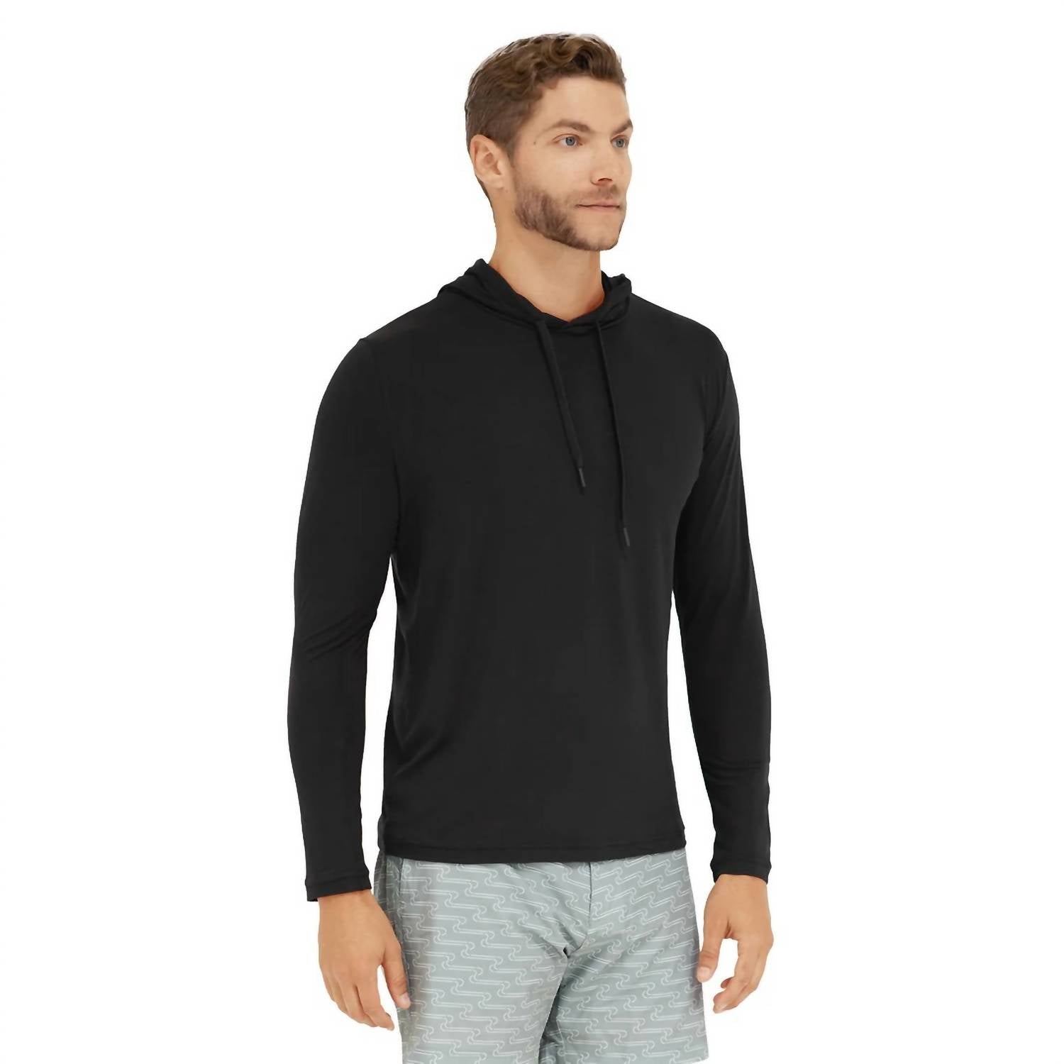 Somewhere Sunny - Men's UPF 50+ Bamboo Everyday Lightweight Hoodie