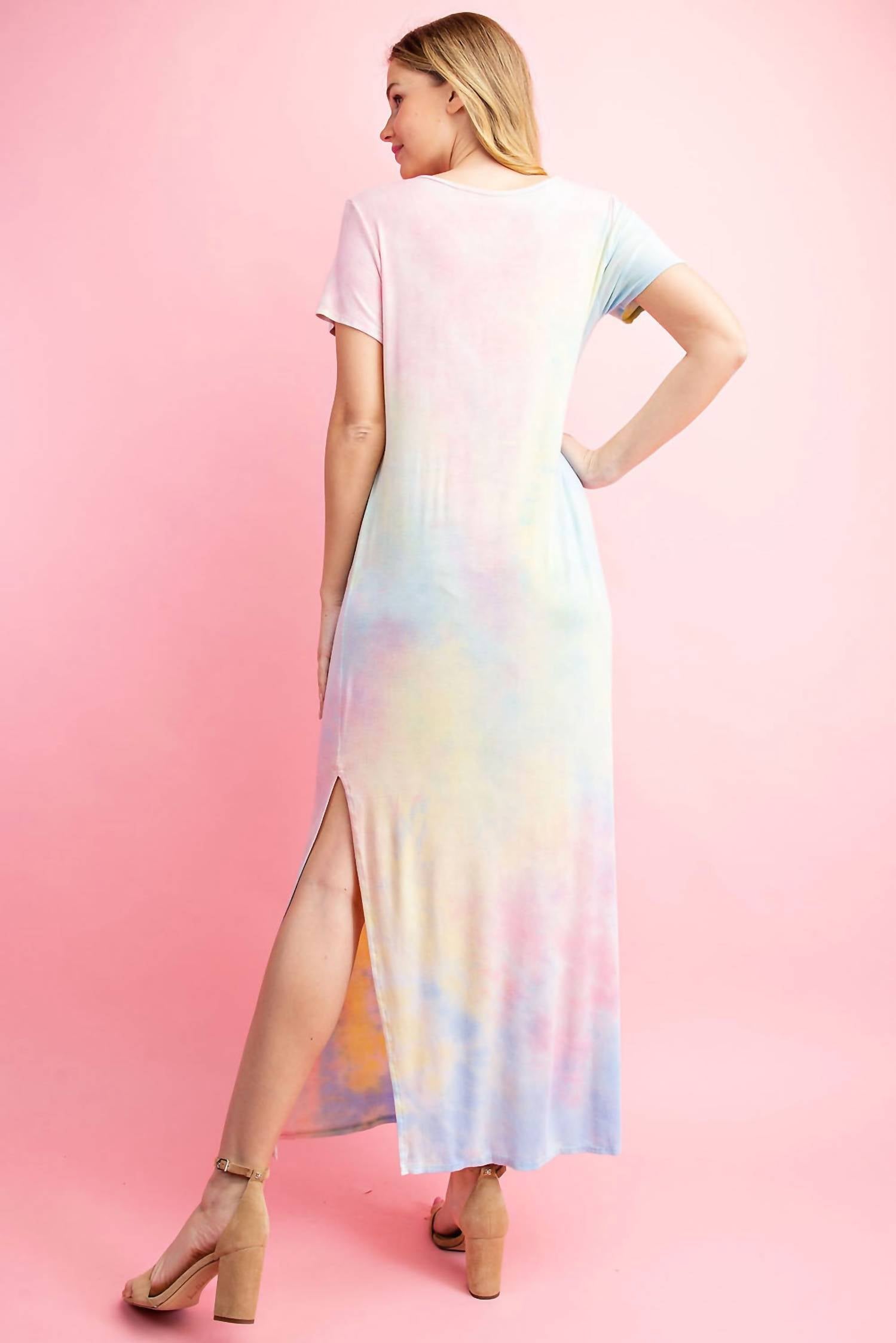 Tie Dye Long Dress