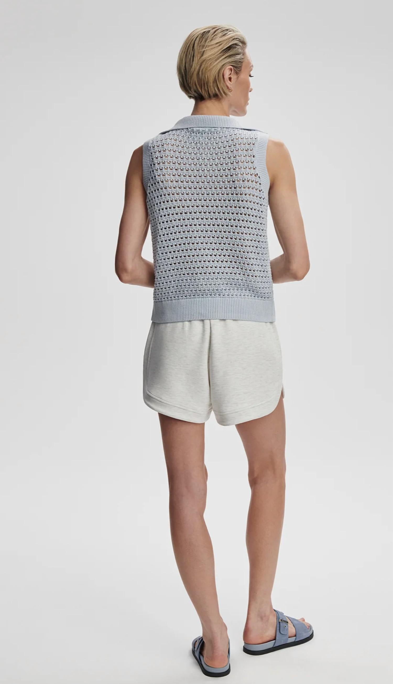 Varley - Bains Half Zip Tank Top